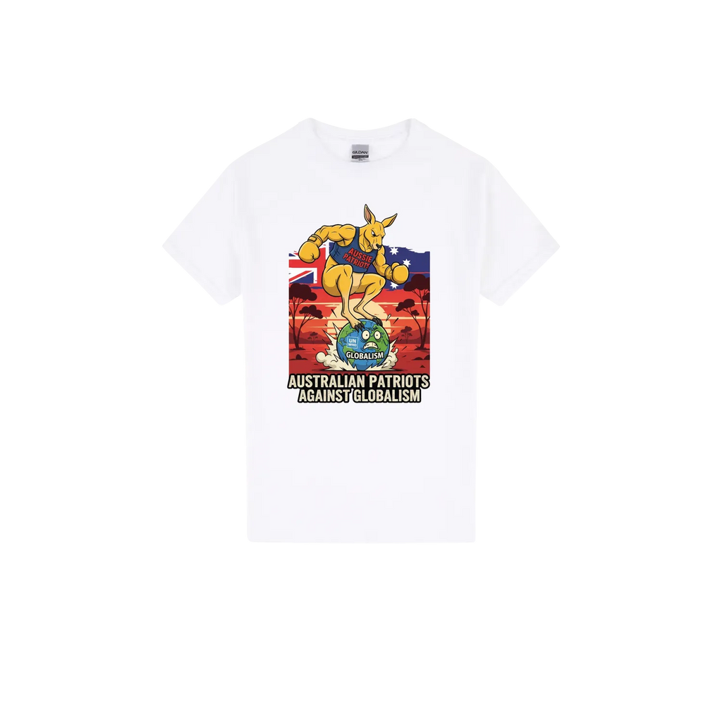 White front flat lay