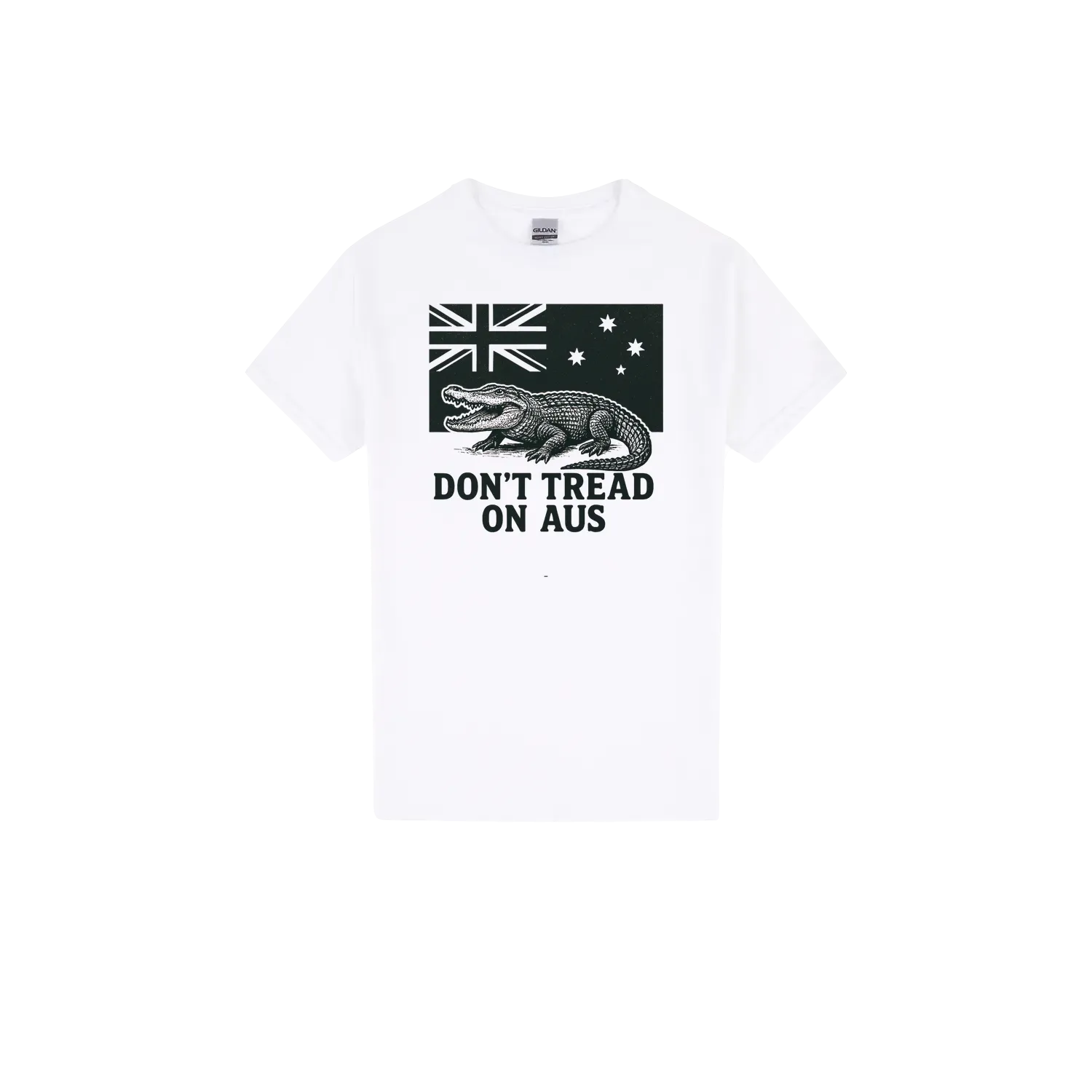 White front flat lay